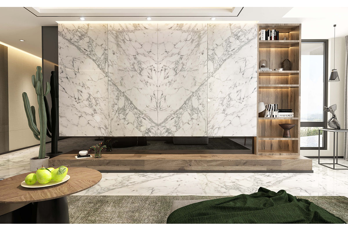 Calacatta Miele Mermer