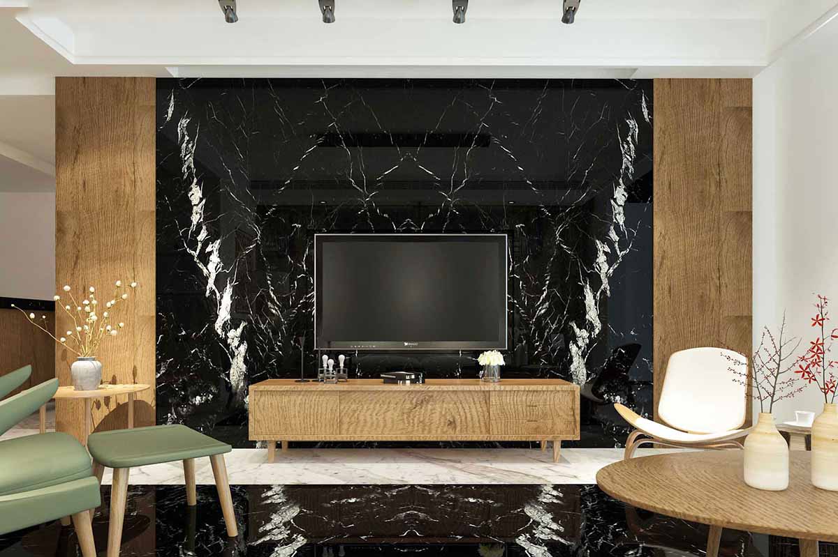 Nero Marquina(SPAIN) Marble